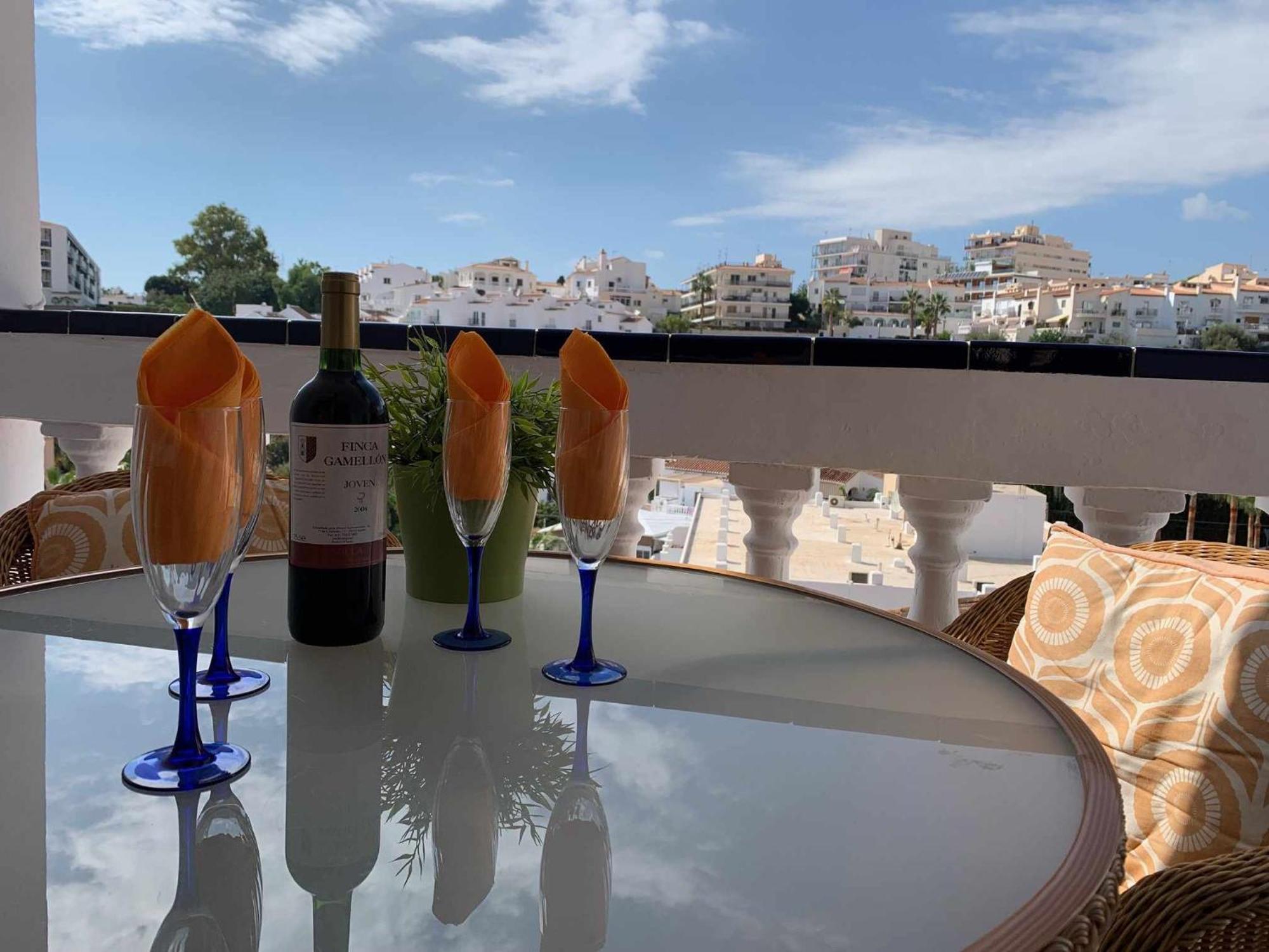 Casa Kaluel Adosado Blanco Villa Nerja Buitenkant foto